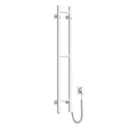 Ηλεκτρική πετσετοκρεμάστρα SILOUETTE 187W/230V 101,1 cm IP44 λευκό δεξιός στρογγυλό