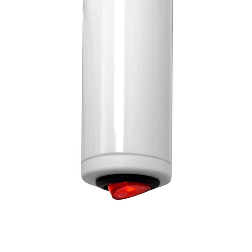 Ηλεκτρική πετσετοκρεμάστρα SILOUETTE 187W/230V 101,1 cm IP44 λευκό δεξιός στρογγυλό
