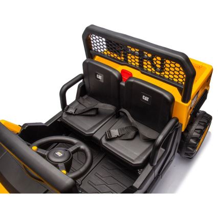 Ηλεκτρικό αυτοκίνητο CAT 60W/7500 mAh κίτρινο/μαύρο + τηλεχειριστήριο
