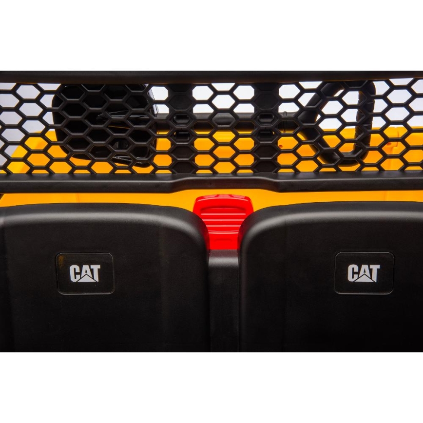 Ηλεκτρικό αυτοκίνητο CAT 60W/7500 mAh κίτρινο/μαύρο + τηλεχειριστήριο