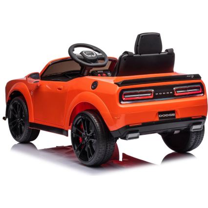 Ηλεκτρικό αυτοκίνητο Dodge Challenger 50W/4500 mAh πορτοκαλί