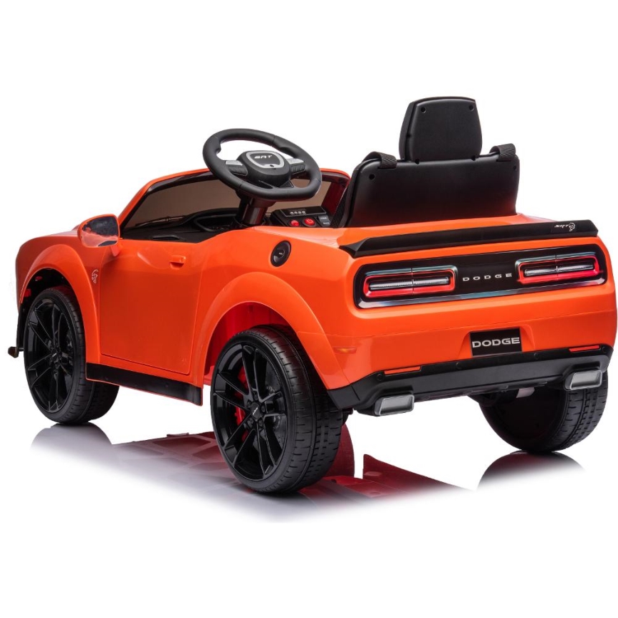 Ηλεκτρικό αυτοκίνητο Dodge Challenger 50W/4500 mAh πορτοκαλί