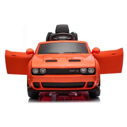Ηλεκτρικό αυτοκίνητο Dodge Challenger 50W/4500 mAh πορτοκαλί