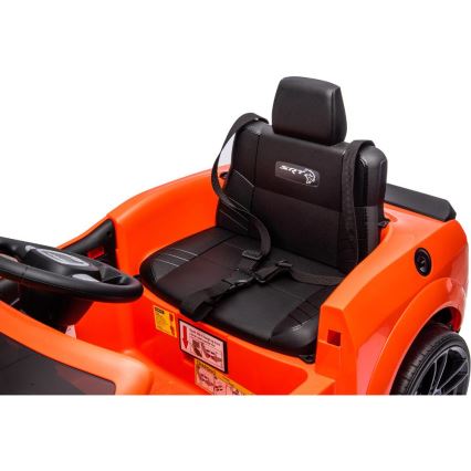 Ηλεκτρικό αυτοκίνητο Dodge Challenger 50W/4500 mAh πορτοκαλί