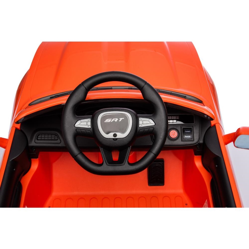 Ηλεκτρικό αυτοκίνητο Dodge Challenger 50W/4500 mAh πορτοκαλί