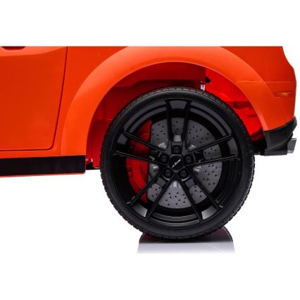 Ηλεκτρικό αυτοκίνητο Dodge Challenger 50W/4500 mAh πορτοκαλί
