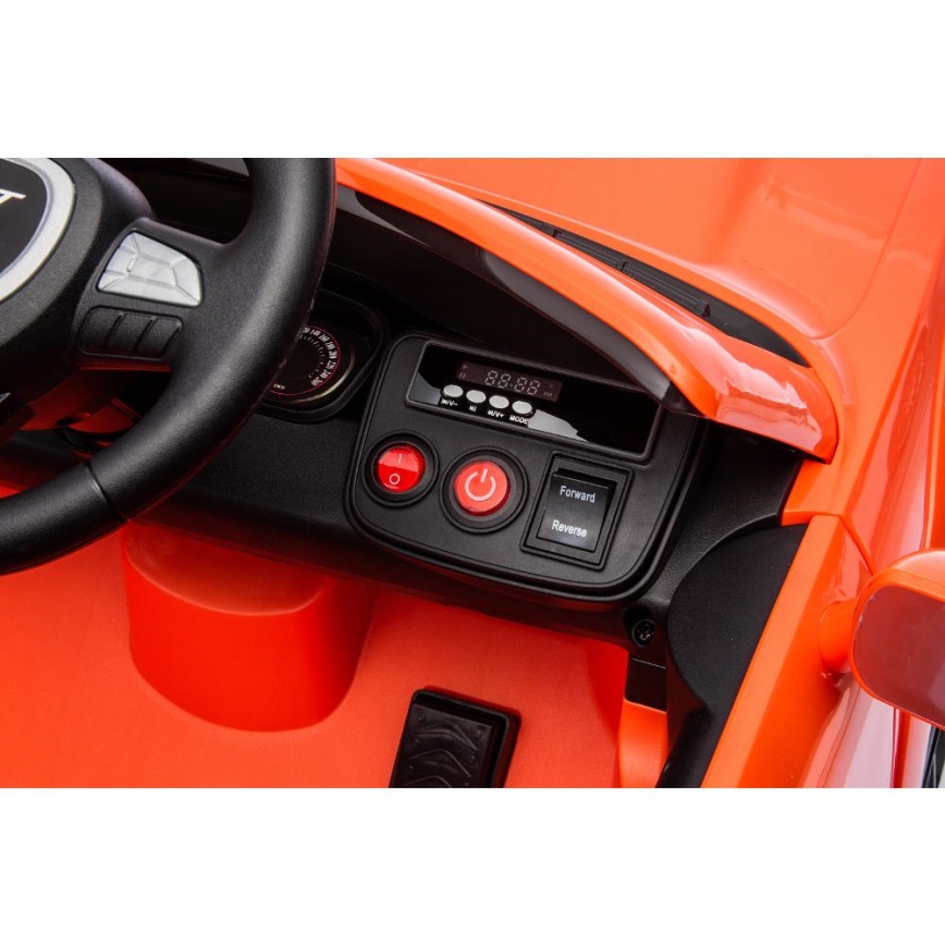 Ηλεκτρικό αυτοκίνητο Dodge Challenger 50W/4500 mAh πορτοκαλί