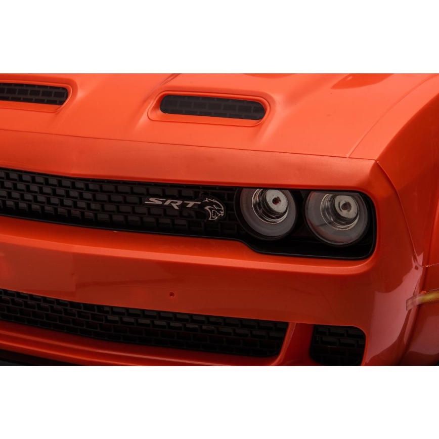 Ηλεκτρικό αυτοκίνητο Dodge Challenger 50W/4500 mAh πορτοκαλί