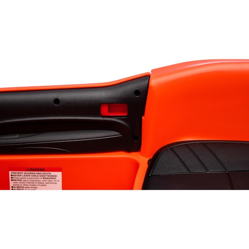 Ηλεκτρικό αυτοκίνητο Dodge Challenger 50W/4500 mAh πορτοκαλί