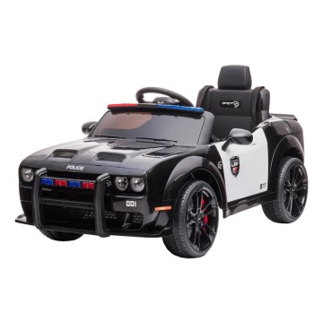 Ηλεκτρικό αυτοκίνητο Dodge Challenger Police αυτοκίνητο 50W/4500 mAh  μαύρο/λευκό
