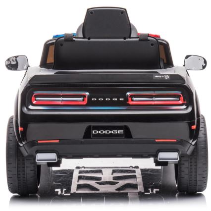 Ηλεκτρικό αυτοκίνητο Dodge Challenger Police αυτοκίνητο 50W/4500 mAh  μαύρο/λευκό