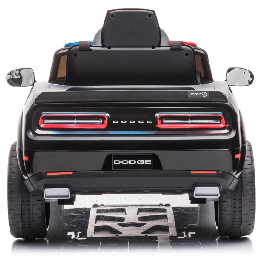 Ηλεκτρικό αυτοκίνητο Dodge Challenger Police αυτοκίνητο 50W/4500 mAh  μαύρο/λευκό