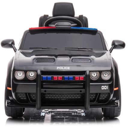 Ηλεκτρικό αυτοκίνητο Dodge Challenger Police αυτοκίνητο 50W/4500 mAh  μαύρο/λευκό
