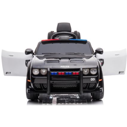 Ηλεκτρικό αυτοκίνητο Dodge Challenger Police αυτοκίνητο 50W/4500 mAh  μαύρο/λευκό