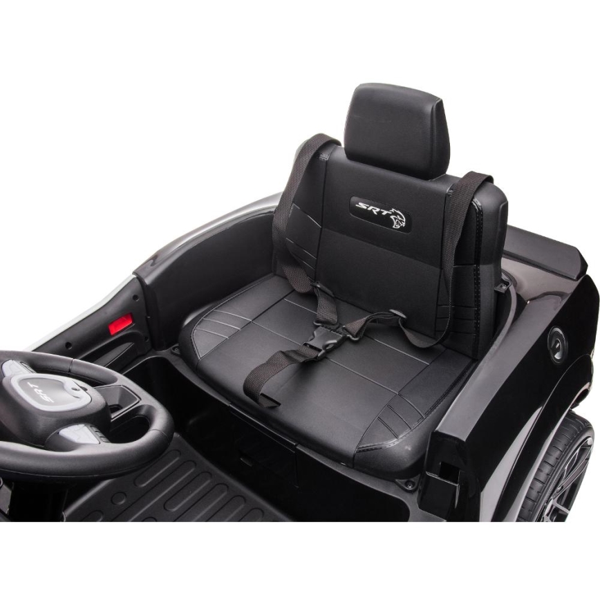 Ηλεκτρικό αυτοκίνητο Dodge Challenger Police αυτοκίνητο 50W/4500 mAh  μαύρο/λευκό