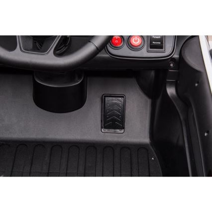 Ηλεκτρικό αυτοκίνητο Dodge Challenger Police αυτοκίνητο 50W/4500 mAh  μαύρο/λευκό