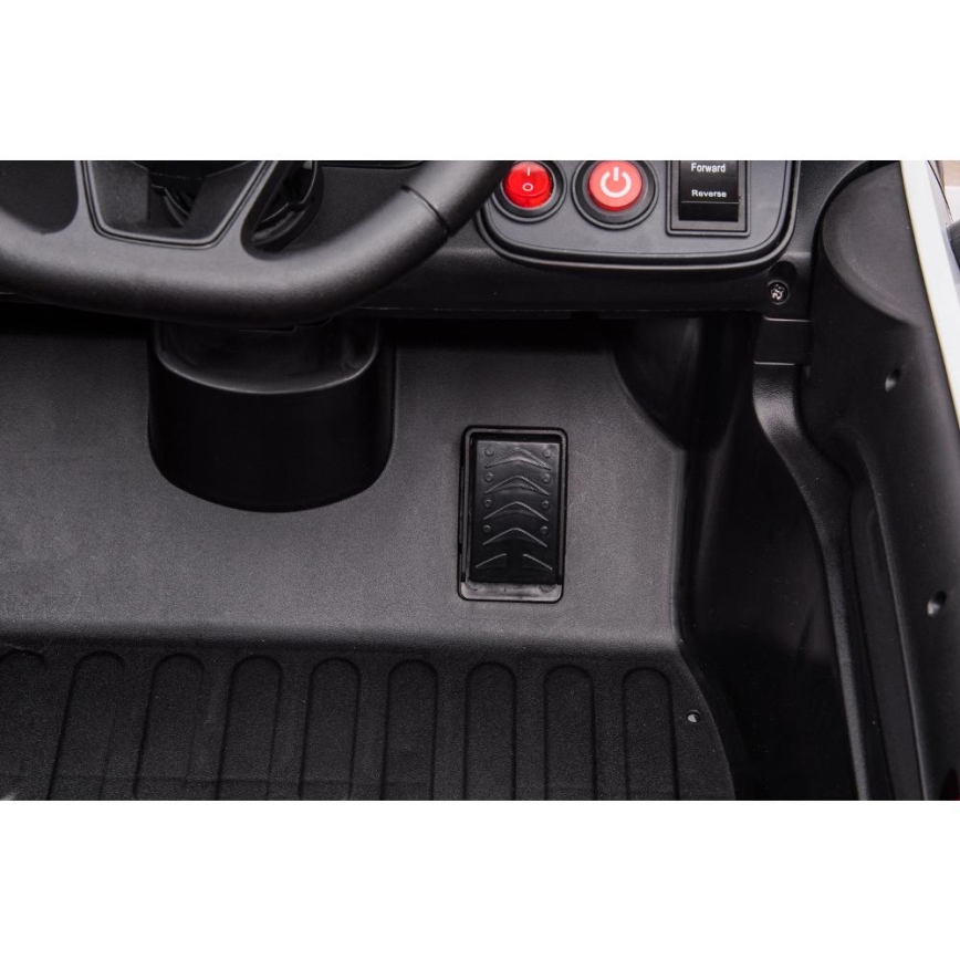 Ηλεκτρικό αυτοκίνητο Dodge Challenger Police αυτοκίνητο 50W/4500 mAh  μαύρο/λευκό
