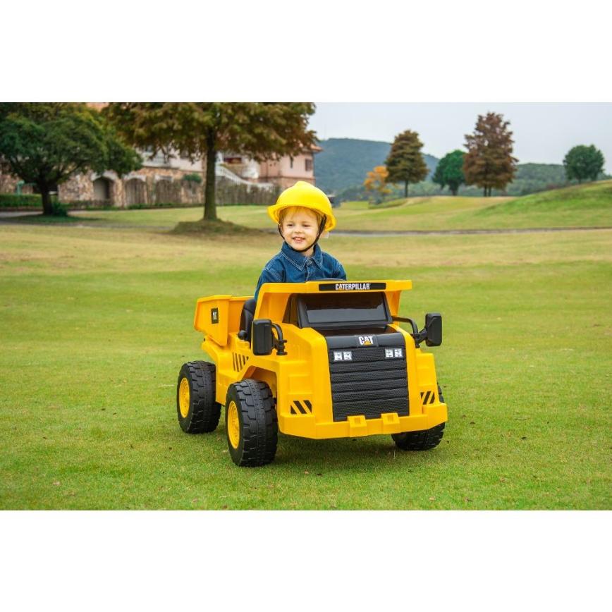 Ηλεκτρικό αυτοκίνητο Loader CAT 60W/4500 mAh κίτρινο/μαύρο