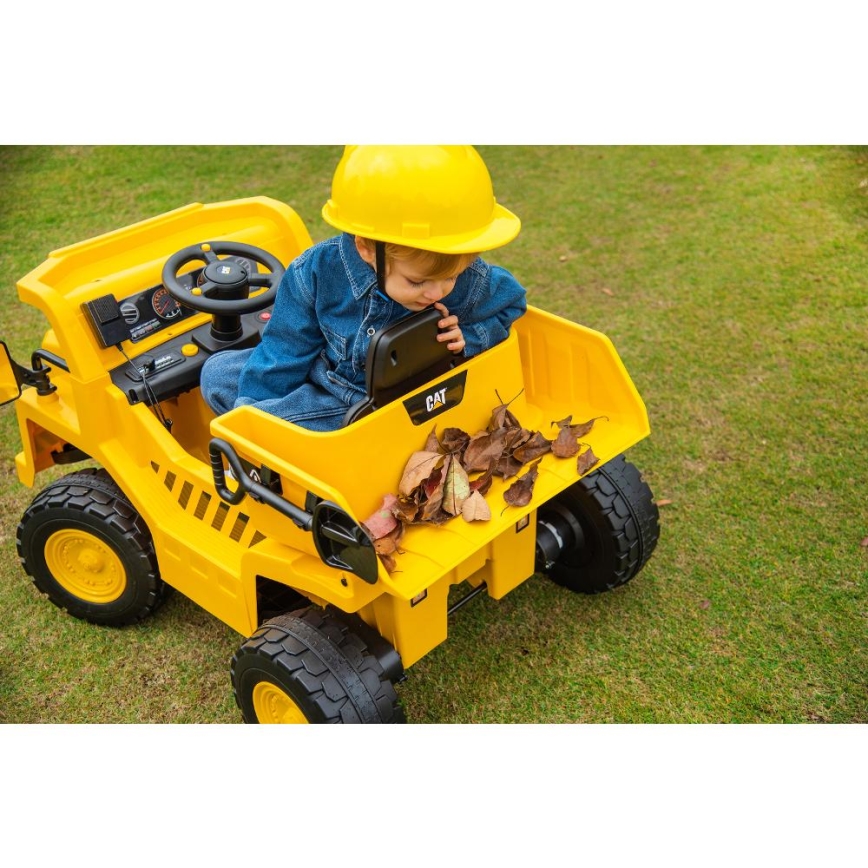 Ηλεκτρικό αυτοκίνητο Loader CAT 60W/4500 mAh κίτρινο/μαύρο