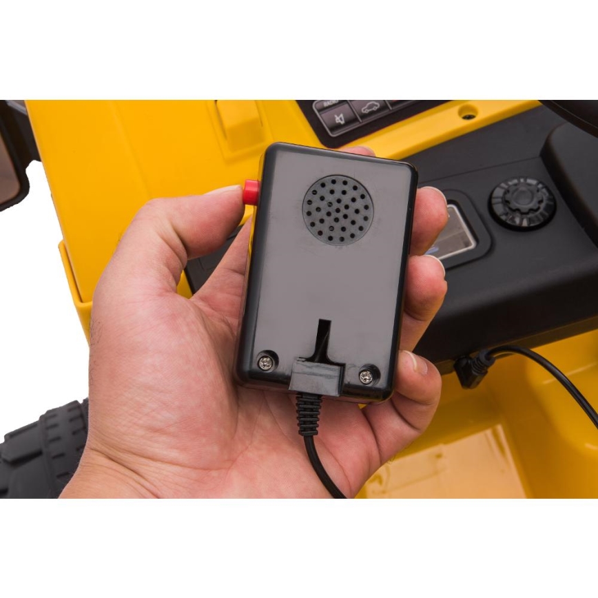 Ηλεκτρικό αυτοκίνητο Loader CAT 60W/4500 mAh κίτρινο/μαύρο