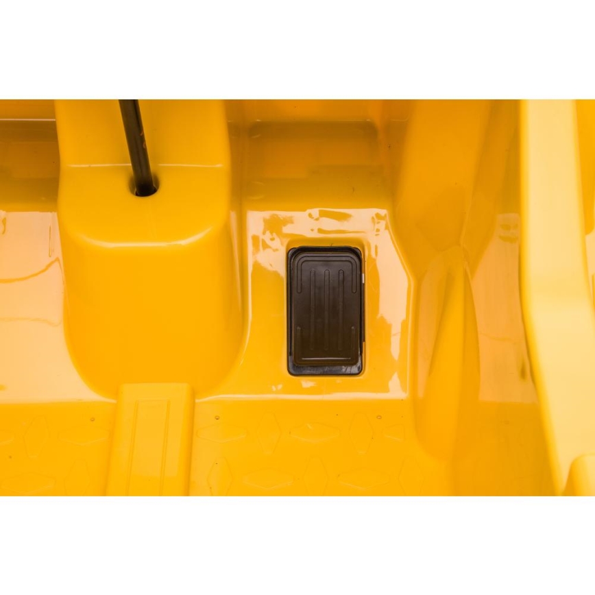 Ηλεκτρικό αυτοκίνητο Loader CAT 60W/4500 mAh κίτρινο/μαύρο