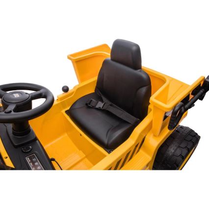 Ηλεκτρικό αυτοκίνητο Loader CAT 60W/4500 mAh κίτρινο/μαύρο
