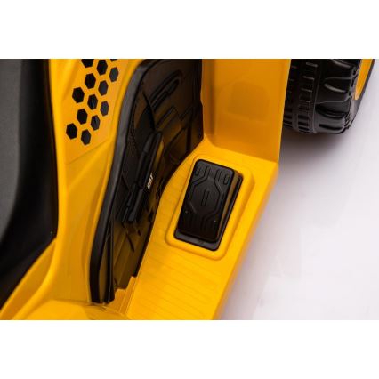 Ηλεκτρικό τετράτροχο CAT 30W/4000 mAh κίτρινο/μαύρο