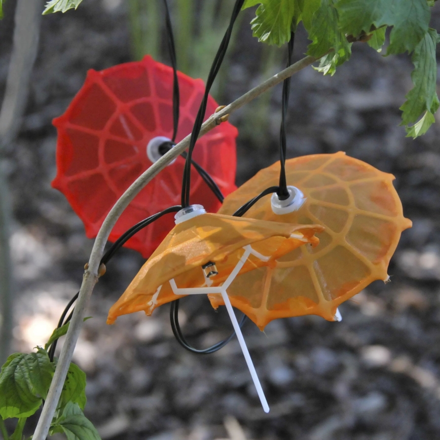 Ηλιακά λαμπάκια LED 10xLED/1,2V 300 mAh 3,8 m IP44 umbrellas