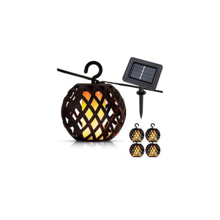 Ηλιακά λαμπάκια LED 60xLED/2m 400 mAh IP44