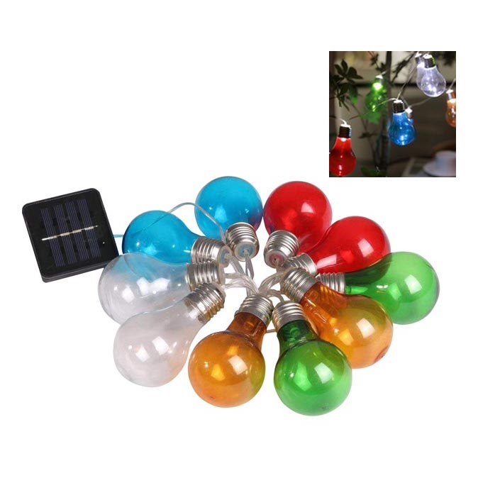 Ηλιακά λαμπάκια LED PARTY 10xLED/1,2V 400 mAh IP44