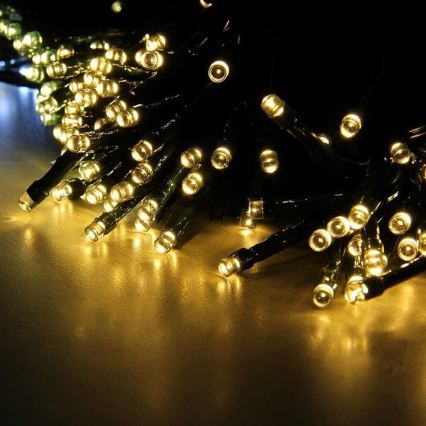 Ηλιακά λαμπάκια LED SHINE 100xLED/1,2V 400 mAh 11, 9 m IP44