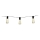 Ηλιακή αλυσίδα LED 3,35μ 10xLED/1,2V 600 mAh