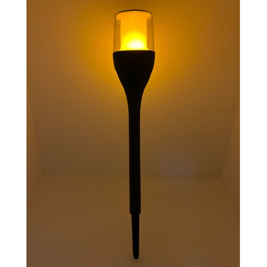 Ηλιακή λάμπα LED/1,2V 800 mAh IP44 μαύρη