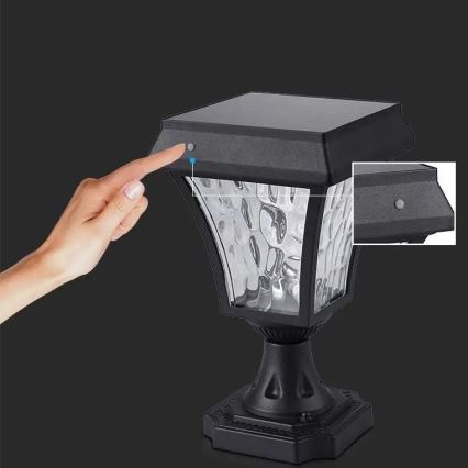 Ηλιακή λάμπα LED 3σε1 LED/2W/5,5V 3000K/6000K IP65 2200 mAh