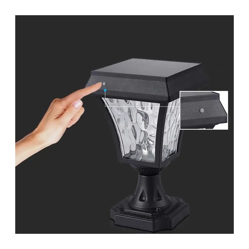 Ηλιακή λάμπα LED 3σε1 LED/2W/5,5V 3000K/6000K IP65 2200 mAh