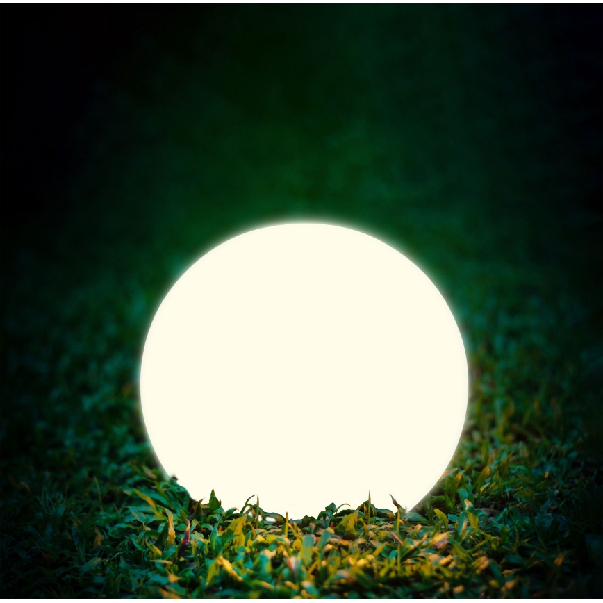 Ηλιακή λάμπα LED BALL LED/3,7V 2000 mAh διάμετρος 50 cm IP65 λευκό