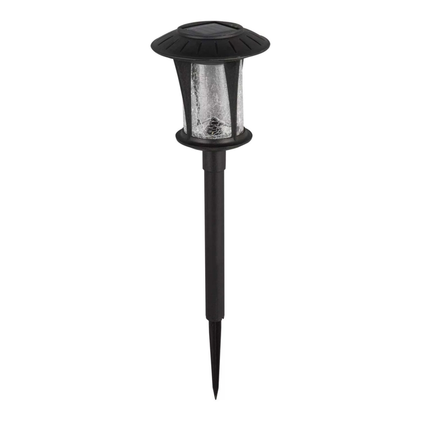 Ηλιακή λάμπα LED BOLTON LED/1,2V 100 mAh IP44 μαύρο