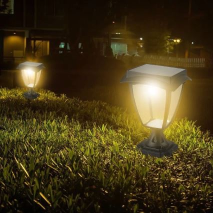 Ηλιακή λάμπα LED LED/2W/3,7V 3000/6000K IP65 2200 mAh
