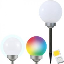 Ηλιακή λάμπα LED RGB LED-RGB/0,2W/AA 1,2V/600mAh IP44