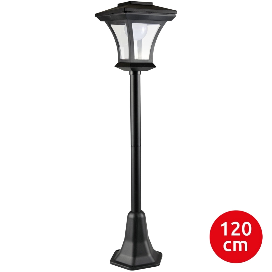 Ηλιακή λάμπα LED TIRANA LED/1,6W/1,2V 600 mAh IP44 μαύρο
