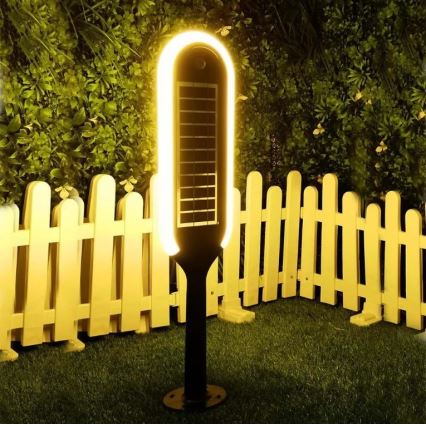 Ηλιακή λάμπα LED με αισθητήρα BOLLARD LED/5W/5,5V 70 cm 3000K IP65 2000 mAh