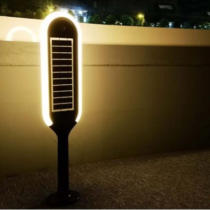 Ηλιακή λάμπα LED με αισθητήρα BOLLARD LED/5W/5,5V 70 cm 4000K IP65 2000 mAh