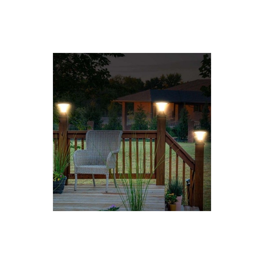 Ηλιακή λάμπα LED με αισθητήρα LED/15W/3,2V 4000K/6000K IP65