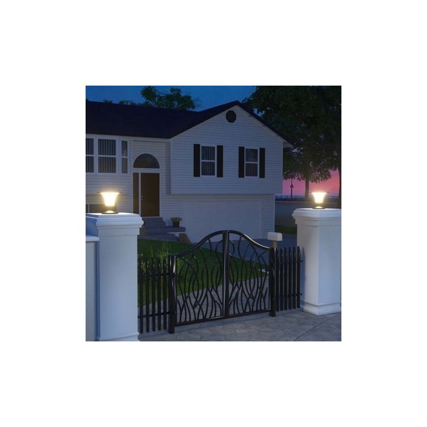 Ηλιακή λάμπα LED με αισθητήρα LED/15W/3,2V 4000K/6000K IP65