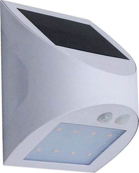 Ηλιακό LED επιτοίχιο φωτιστικό με αισθητήρα LED/3W/3,7V 3000/4000K 1200 mAh IP54 λευκό