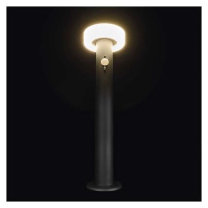 Ηλιακός λαμπτήρας LED με αισθητήρα LED/2W/3,7V 1200 mAh IP44 50 εκ.