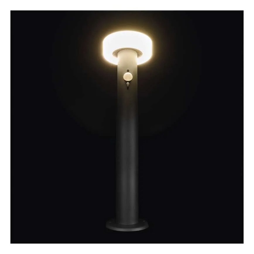 Ηλιακός λαμπτήρας LED με αισθητήρα LED/2W/3,7V 1200 mAh IP44 50 εκ.