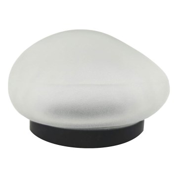 Ηλιακό LED φωτιστικό 2xLED/1,2V 300 mAh IP44 μαύρο/λευκό