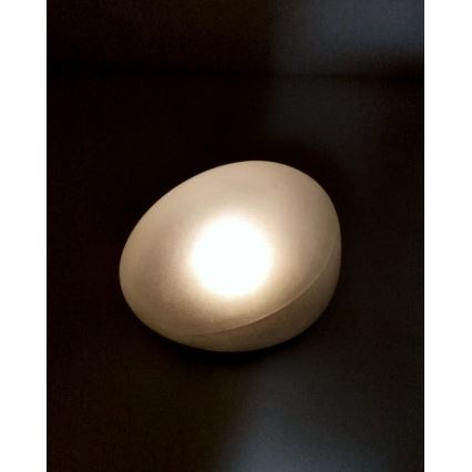 Ηλιακό LED φωτιστικό 2xLED/1,2V 300 mAh IP44 μαύρο/λευκό