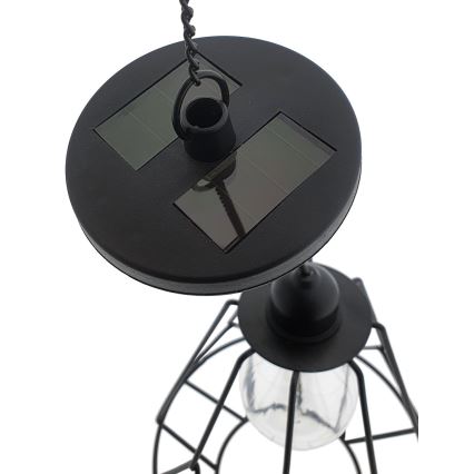 Ηλιακό κρεμαστό φωτιστικό LED  KATTY 1,2V 300 mAh IP44